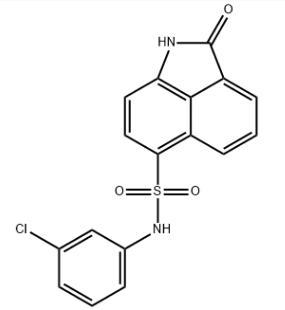 N-（3-氯苯基）-2-氧代-1,2-二氢苯并[cd]吲哚-6-磺酰胺