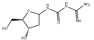 D-2’-Deoxyribofuranosyl-3-guanylurea (α/β-Mixture)