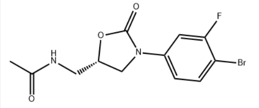 (5S)-N-[3-(4-Bromo-3-fluorophenyl)-2-oxooxazolidin-5-ylmethyl]acetamide