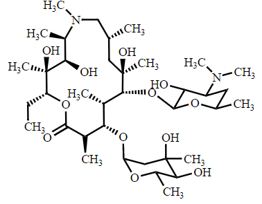 阿奇霉素C(3′′-O-去甲基阿奇霉素)