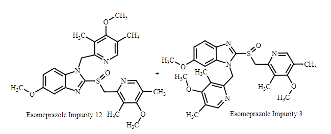 Esomeprazole Impurity 11 (Mixture of Esomeprazole Impurity 3 and Esomeprazole Impurity 12)