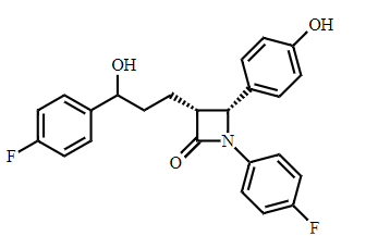 Mixture of Ezetimibe (3R,4R,3'R)-Isomer and Ezetimibe (3R,4R,3'S)-Isomer