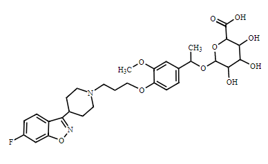 伊潘立酮P88葡糖苷酸代谢物