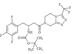 (Sitagliptin N-Boc Impurity)