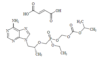 Mono-POC Ethyl Tenofovir Fumarate