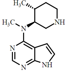 Tofacitinib Impurity (N-Des-(2-Cyanide-acetyl)-(3S,4R))