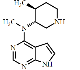 Tofacitinib Impurity (N-Des-(2-Cyanide-acetyl)-(3R,4S))