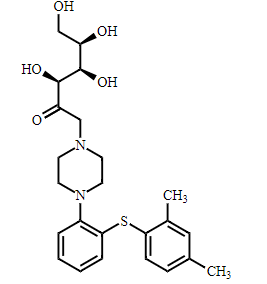 Vortioxetine Glucose Adduct 1