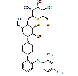 Vortioxetine Lactose Adduct 1