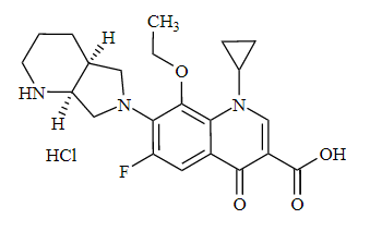 Moxifloxacin EP Impurity C HCl