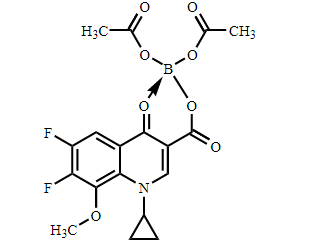 Mexifloxacin Boron Complex Impurity
