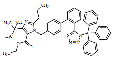 Olmesartan Ethyl Ester Trityl Impurity